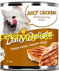 Makanan Basah / Kaleng Anjing Daily Delight Dog Juicy Chicken 375gr  (DD21)