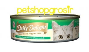 Makanan Basah Kucing Daily Delight Happy Meals Happiers Pets Cheese In Jelly 80gr