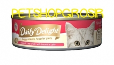 Makanan Basah Kucing Daily Delight Happy Meals Happiers Pets Sasami In Jelly 80gr