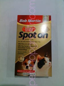 BOB MARTIN DOUBLE ACTION SPOT ON FOR CAT AND DOGS