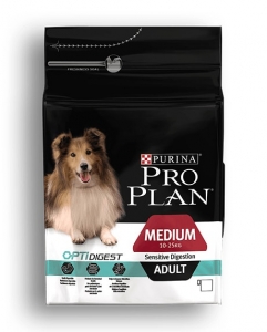 MAKANAN ANJING Purina Pro Plan Medium Dog Adult Sensitive Digestion 2,5kg
