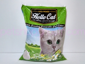 Pasir Kucing Hello Cat Sand Apple 10 Liter
