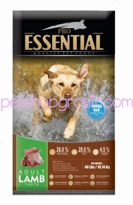 Pro Essential Adult Lamb 40lbs (18.14kg)