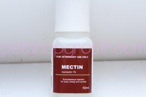 Obat Parasit Mectin Injection Cair 50mL (For Veterinary Use Only)