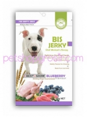 Snack Anjing BIS Jerky Blueberry 70gr