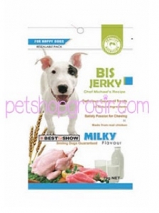 Snack Anjing BIS Jerky Milk 70gr