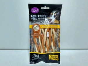 Snack Anjing Endi Dual Flavor Milky Cheese Twist 80gr