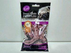 Snack Anjing Endi Dual Sweet Purple Vegetable Bones 80gr