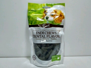 Snack Anjing Endi Chews Green Tea Flavor Bones 100gr