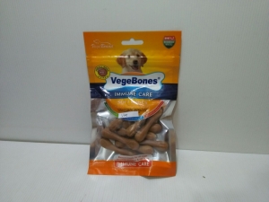 Snack Anjing Vegebones Immune Care Soft Bones 60gr 