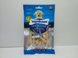 Snack Anjing Vegebones Hip & Joint Care Soft Bones 60gr