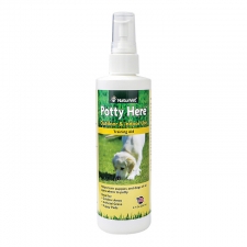 Puppy Trainer Naturvet Potty Here Training Aid Spray For Outdoor and Indoor Use 79909011