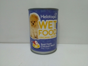 Makanan Basah Anjing Helotage Wet Food Original Recipe Chicken 375gr
