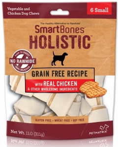 Snack Anjing Smart Bones Holistic 6 Small
