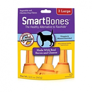 Snack Anjing Smart Bones Bacon Cheese 3 Large