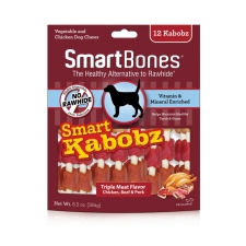 Snack Anjing Smart Bones Kabobz 12 Kabobz