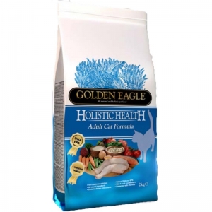 Golden Eagle Holistic Health Adult Chicken & Salmon Dry Cat Food 2kg