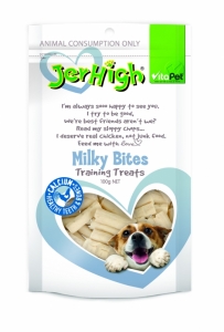 JerHigh Milky Bites Training Treats 100gr