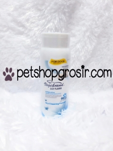 Bedak Anjing vegebrand Lily Flavor Dry Cleaning powder 150g 