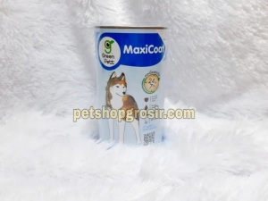 Vitamin Bulu Anjing Green Pett MaxiCoat Dog Medium & Large Breed 2.5g 40 tab