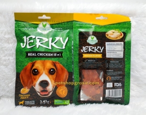 Snack Anjing / Dog Treats Wujibrand Jerky Chicken Jerky 70gr
