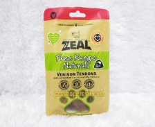 Snack Anjing Grain Free Zeal Treats Free Range Naturals Venison Tendons 125gr
