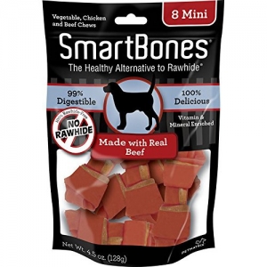 Snack Anjing Smart Bones Beef 8 Mini 