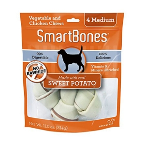 Snack Anjing Smart Bones Sweet Potato 4 Medium