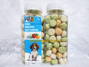 Pet8 Dog Biscuits Mix Flavour 110gr
