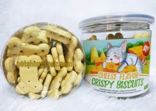 Snack Anjing Orgo Crispy Biscuit Cheese Flavor 180gr