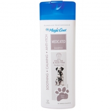 Shampoo Anjing Magic Coat Medicated Shampoo 16oz