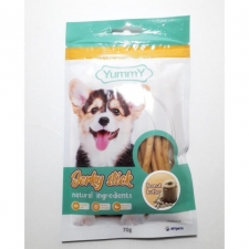 Snack Anjing Yummy Jerky Stick Peanut Butter 70gr