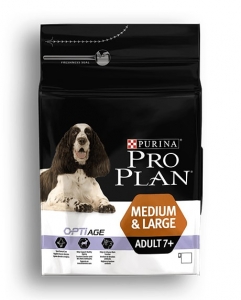 Makanan Anjing Pro Plan Dog Senior Chicken 7+ 12 kg