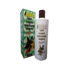 Shampoo Anjing Dinos Show Cleaning Conditioning Shampoo 500mL