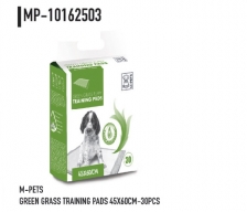 Underpad M-Pets Green Grass Puppy  Training Pads M 45cm x 60cm 30pcs