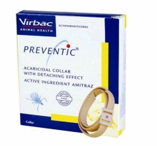Kalung Kutu Virbac Preventic Acaricidal Collar With Detaching Effect Active Ingredient Amitraz 