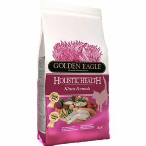 Golden Eagle Holistic Health Kitten Chicken & Salmon Dry Cat Food 2kg
