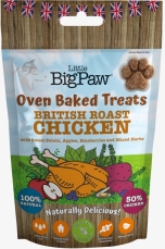 Oven Baked Treats British Roast Chicken for Dogs 130g