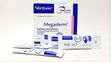 Vitamin Kulit dan Bulu Anjing & Kucing Virbac Megaderm 4ml 0-10kg 1 Box