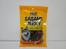 Pet8 Sasami Jerky Soft Chicken Slice 50gr