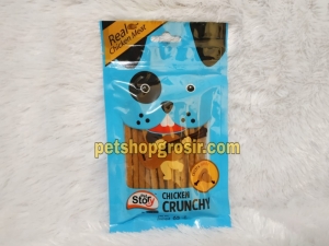 Snack Anjing Goodies Pet Story Chrunchy Chicken 65gr