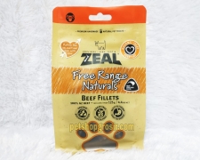 Snack Anjing Grain Free Zeal Treats Free Range Naturals Beef Fillets