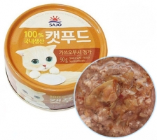 Makanan Basah / Kaleng Kucing Sajo Catfood Katsuobusi 90gr