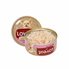 Makanan Basah / Kaleng Anjng Loveat Dogfood Salmon 90gr