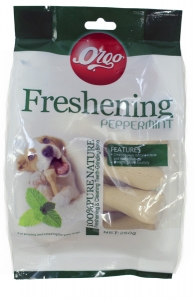 Orgo Peppermint Freshening & Cleaning Teeth-grinding Bone 260gr