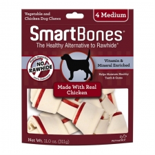 Snack Anjing Smart Bones Chicken 4 Medium