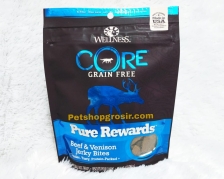 Wellness Core Dog Grain Free Pure Rewards Beef & Venison Jerky Bites 4oz