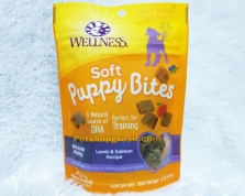 Wellness Grain Free Puppy Bites Lamb & Salmon Soft 3oz