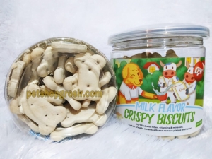 Snack Anjing Orgo Crispy Biscuit Milk Flavor 180gr