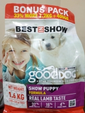 Makanan Anjing Best In Show Good Dog Dry Food Show Puppy 1.6kg